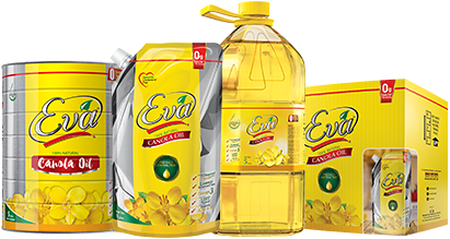 Eva Oil Pouch, bottles and boxes